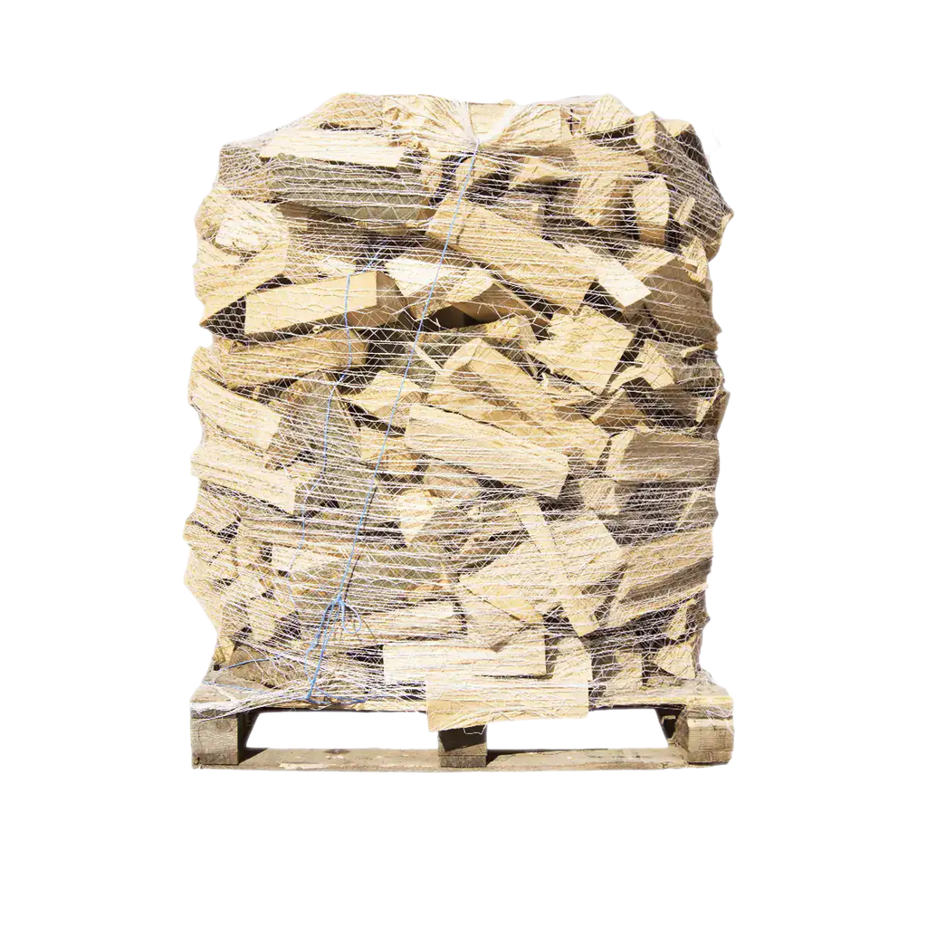 Buchen Brennholz 33cm auf Palette im Netz, ca. 1,6 srm / 1rm, 500 kg