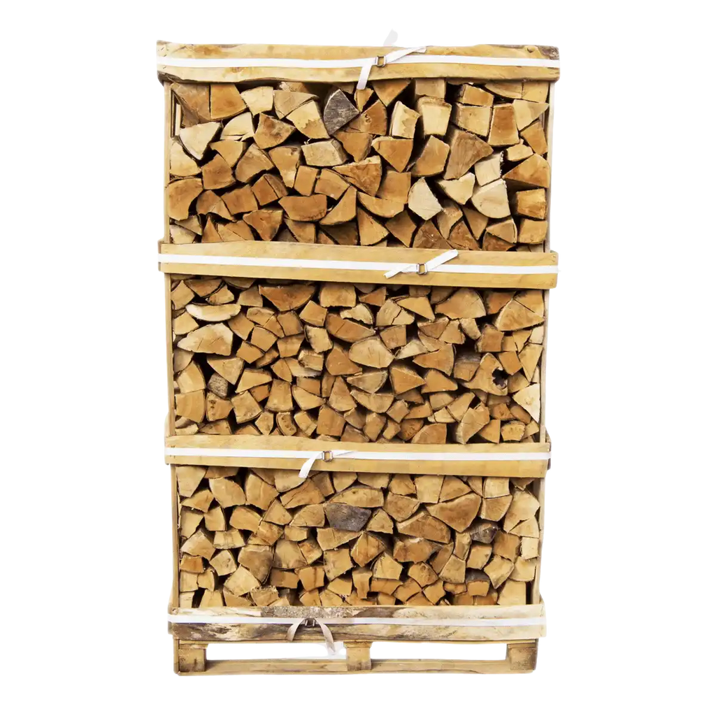 Brennholz Esche 30 cm, auf Palette gestapelt, 3srm - 1000 kg