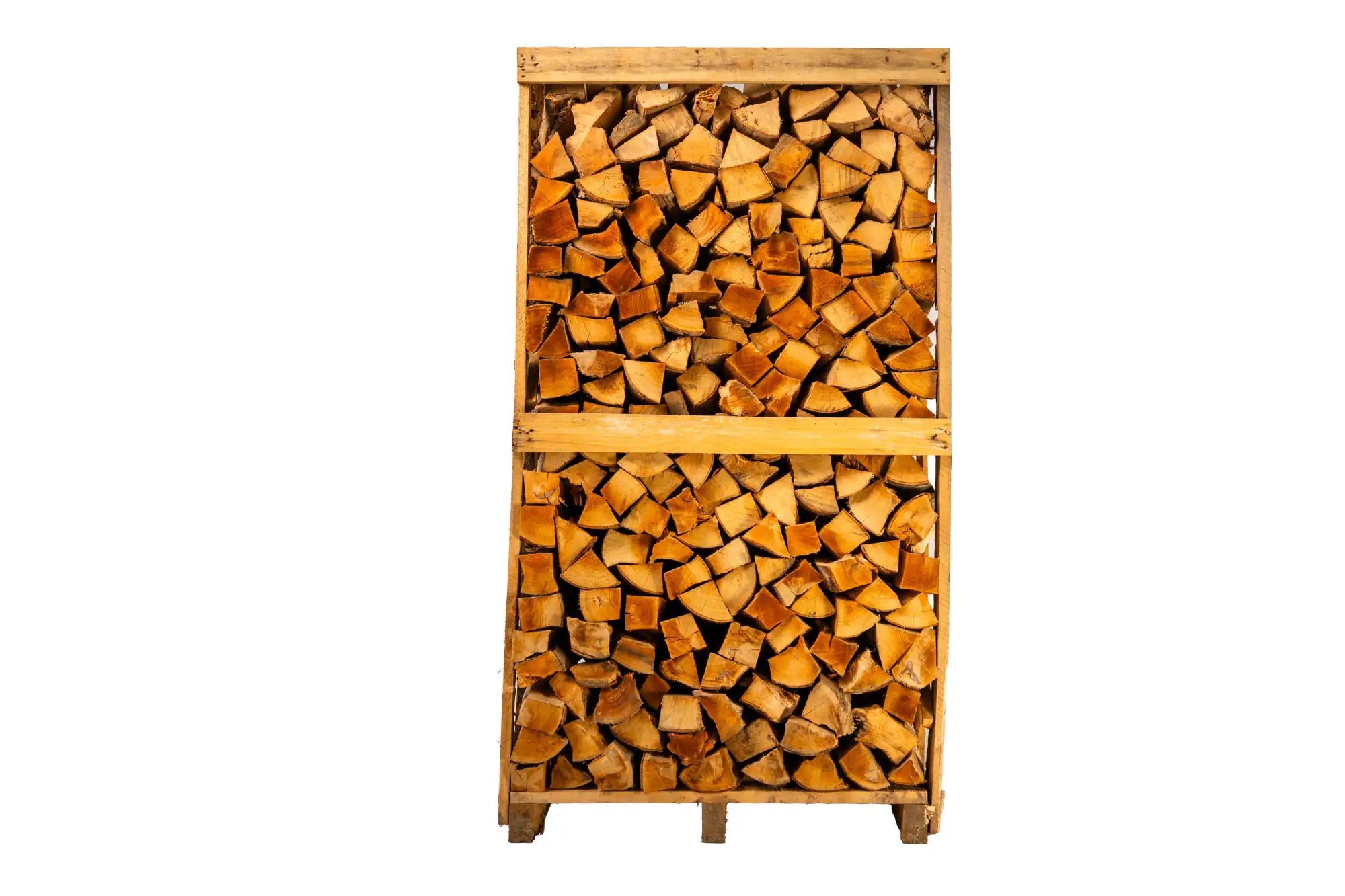 Brennholz Buche 25 cm vorgelagert (halbtrocken) auf Palette gestapelt, 1,8rm / 3srm - 1000 kg