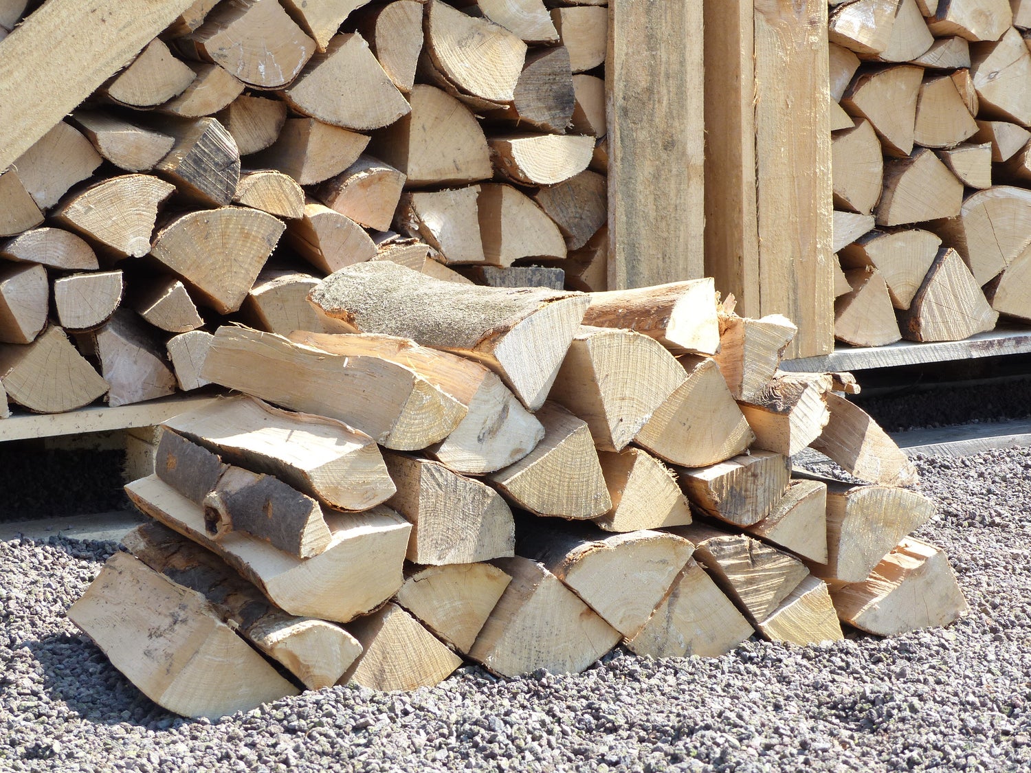120 kg trockene Buche, Kaminholz Brennholz Feuerholz Hartholz ca. 25 cm