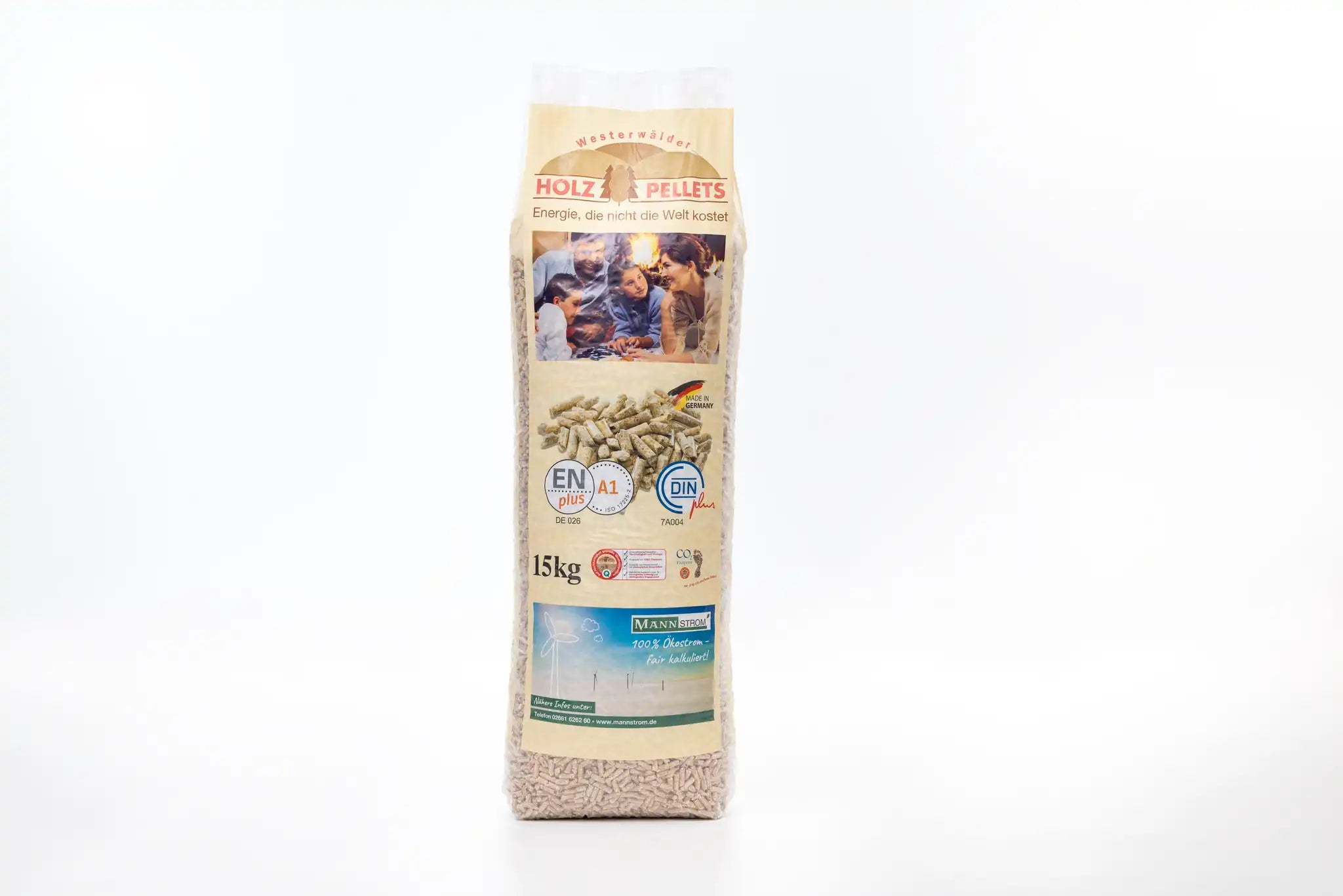 Westerwälder Pellets ENPlus A1 - Palette (65Sack) 975kg