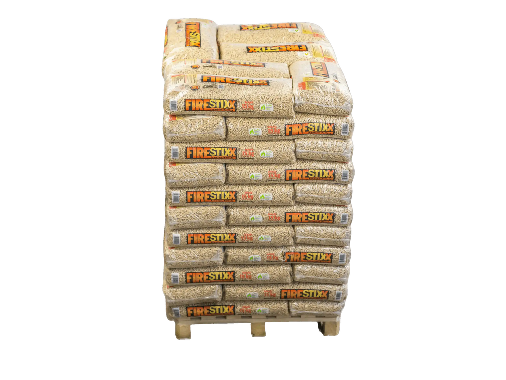 Firestixx Premium Pellets DINplus/ENPlus A1 - Palette (66Sack) 990kg