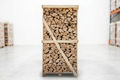 Brennholz Palette - Esche - 25 cm - kammergetrocknet - 2 RM