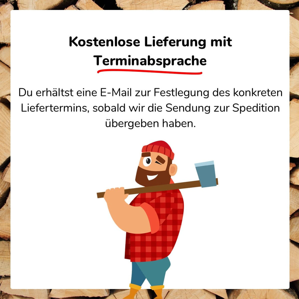 Holzpellets kaufen - kostenlose Lieferung