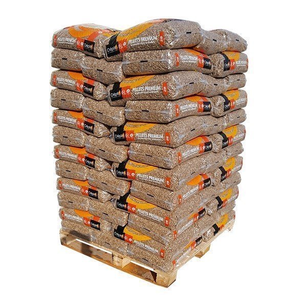 CRÉPITO Pelletpalette – 72 Säcke à 15 kg – Bild 2
