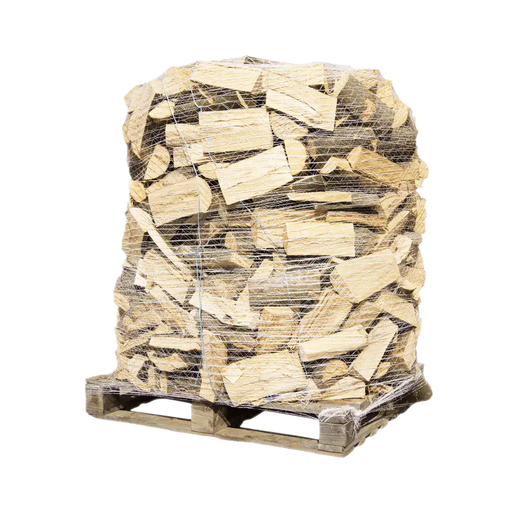 Buchen Brennholz 25cm, auf Palette im Netz, ca. 1,6 srm / 1rm, 500 kg – Bild 2