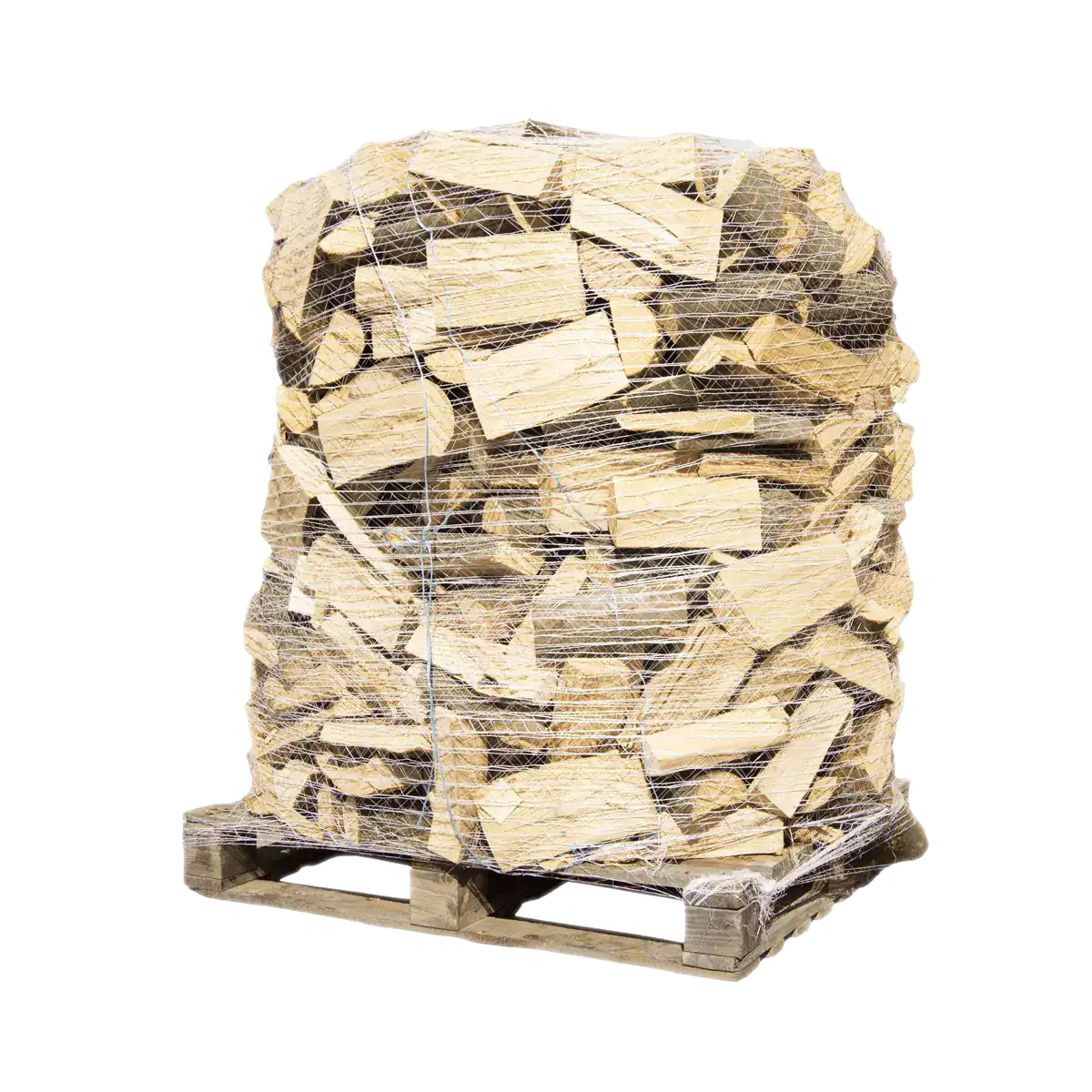 Buchen Brennholz 25cm, auf Palette im Netz, ca. 1,6 srm / 1rm, 500 kg – Bild 2
