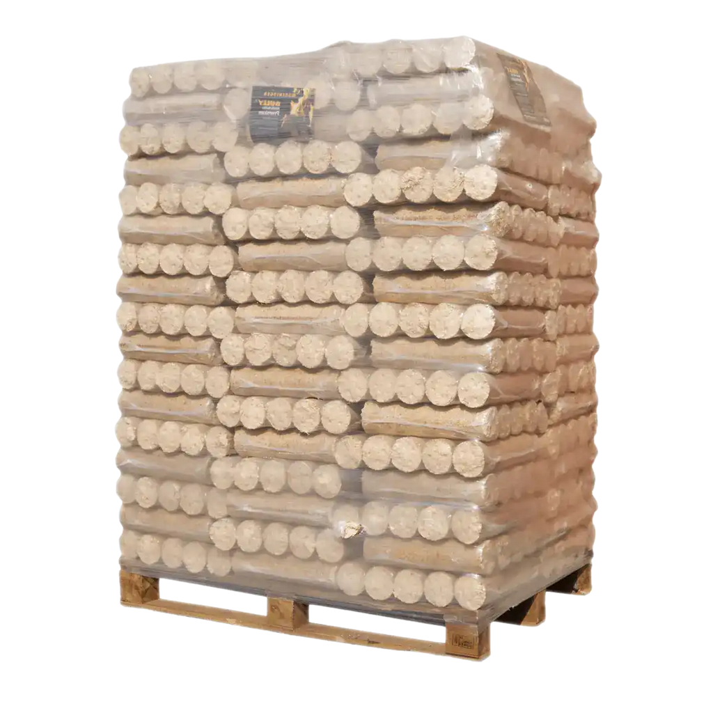 ÖkoMcBrix Klassik Bully Holzbriketts Palette 960kg – Bild 2